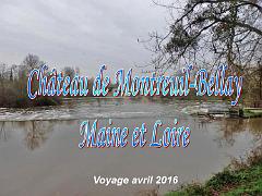 149 CHATEAU DE MONTREUIL BELLAY MAINE ET LOIRE 2016